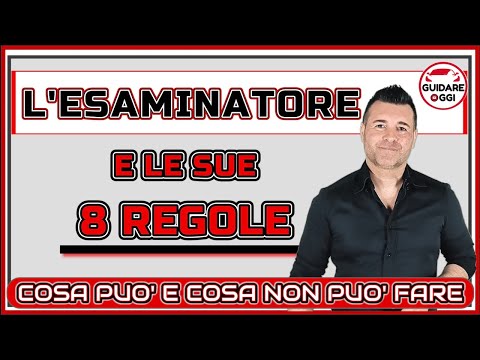 THE 8 RULES THAT THE EXAMINER MUST RESPECT DURING A DRIVING TEST