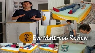 Eve Mattress Review 2018 - UK version - bed in a box - unbiased review