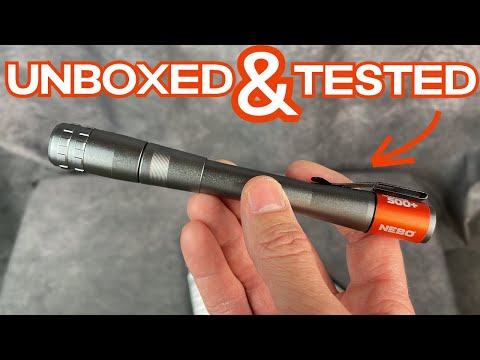 A 500 Lumen Pen Flashlight!?!? WOW! - Nebo Inspector 500+ Pen Light
