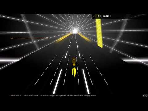 Late Night Bound - Von Storm (feat. Caspian Rose) | TheFantasticGreyFox Plays Audiosurf 2