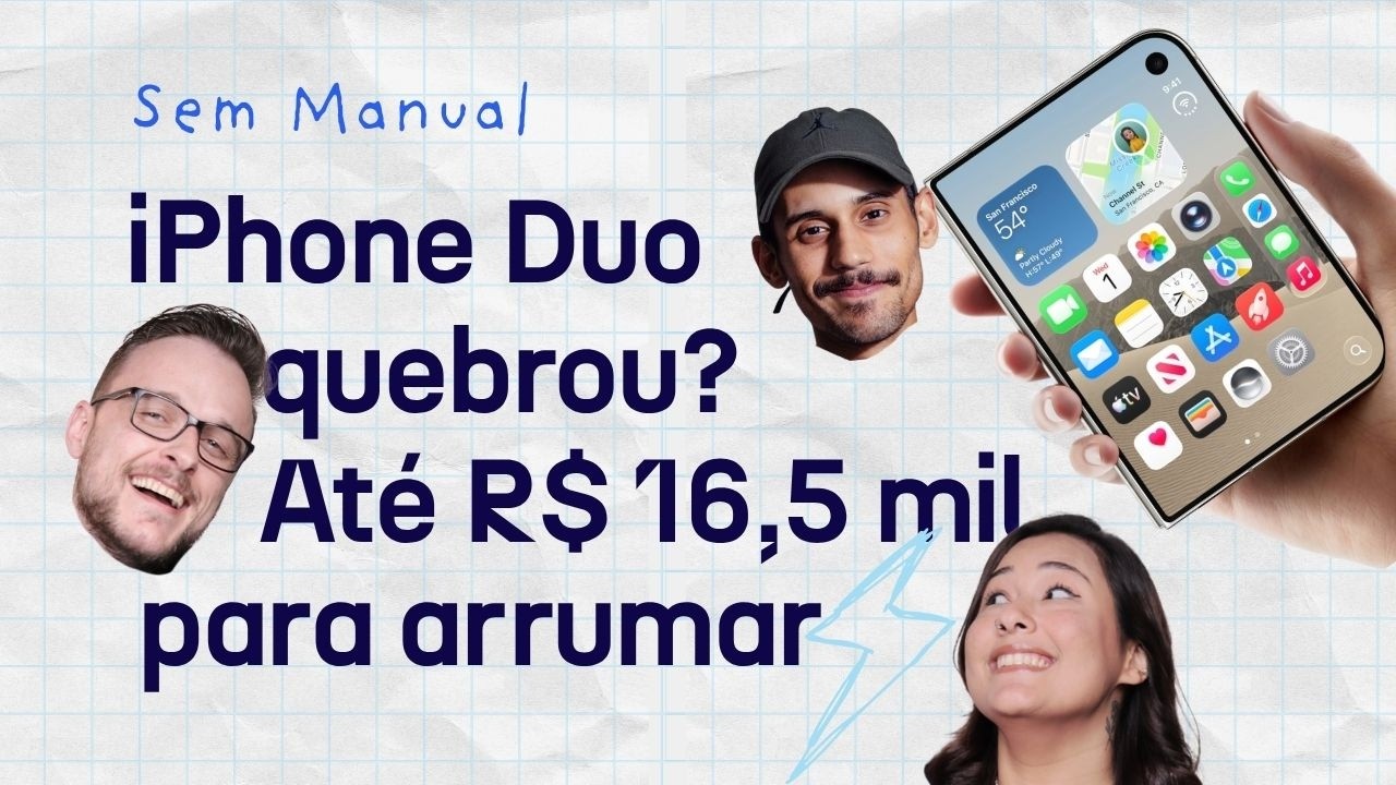 iPhone Duo em pré-venda! Preços de reparos são INSANOS #SemManual 55
