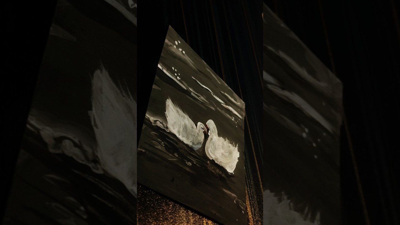 lovely painting I draw I think it's not bad but not good 🥲✨💖🙏🏻 #dailypainting #trendingshorts #art