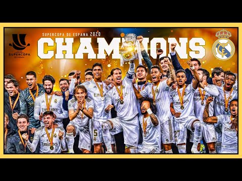 🏆 SUPERCOPA de España (2020) 🇸🇦 REAL MADRID Campeón en Jeddah vs Atlético de Madrid