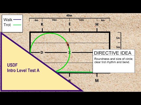 USDF Introductory Level Test A