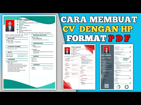 Cv Lamaran Kerja Free Template