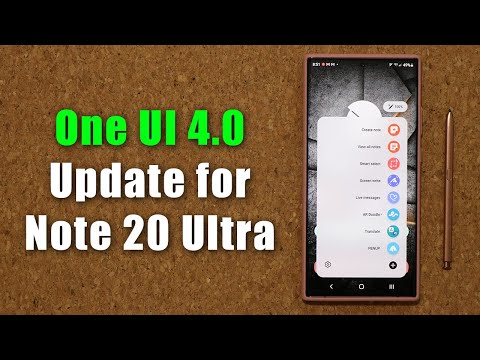 Galaxy Note 20 Ultra gets Samsung ONE UI 4.0 Beta 2 Update - What's New?