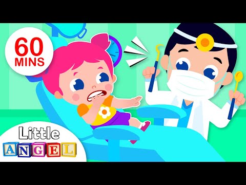 Baby Goes to the Dentist | 5 Little Puppies Peekaboo | Kids Songs & Nursery Rhymes by Little Angel
