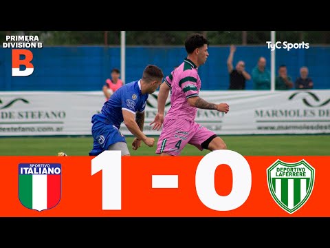 Sportivo Italiano 1-0 Deportivo Laferrere | Primera División B | Fecha 20 (Clausura)