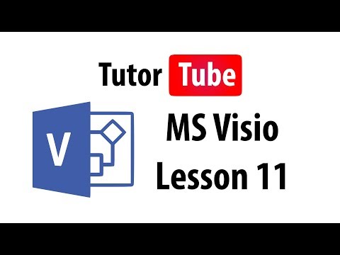 MS Visio Tutorial Lesson 11 Auto Align