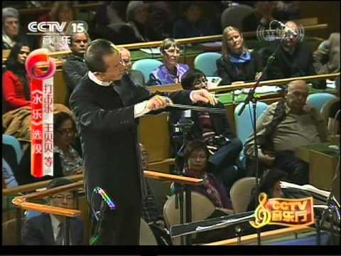 Beibei Wang Playing Water Concerto by Tan Dun at UN