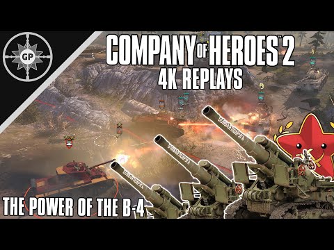 The Triple B-4 Smack down! - Company of Heroes 2 4K Replays #161