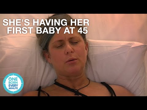 She's having her first baby at 45 | One Born Every Minute