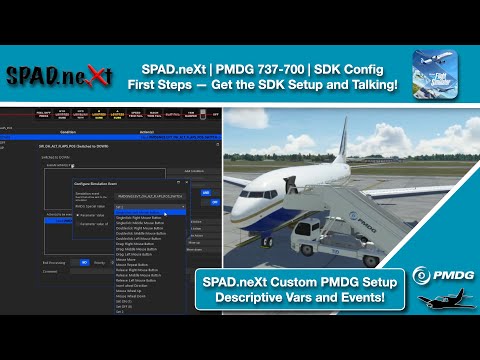 MSFS | SPAD.neXt | PMDG 737-700 | SDK Initial Config