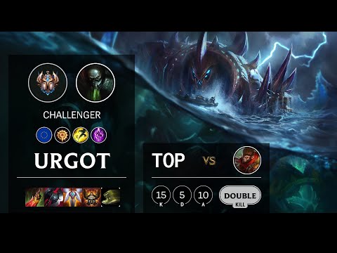 Urgot Top vs Wukong - EUW Challenger Patch 10.18