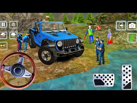4x4 Jeep Offroad Heavy Driving 3D: Very Tough Mudder Simulator Game 3D! Android Gameplay