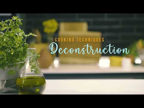 Spanish Modern Cooking Techniques: Deconstruction