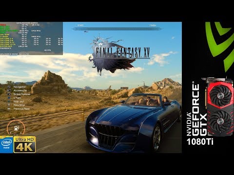 FINAL FANTASY XV WINDOWS EDITION DEMO 4K MAXED OUT | GTX 1080Ti | i7 5960X 4.4GHz