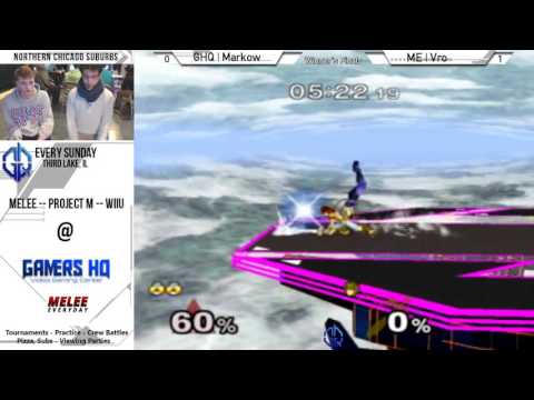 GHQ Weekly [1/31/16] - WF: ME | Vro (Roy) vs. GHQ | Markow (Fox, Sheik, Falco)