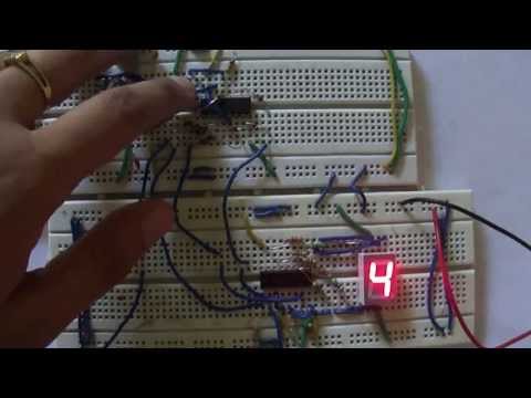 Random Number Generator With 7 Segment Display
