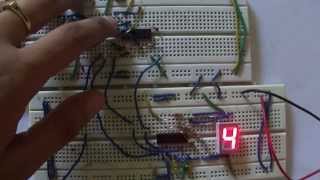 Random number generator with 7 segment display