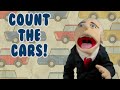 Count The Cars With Puppet GEORGE
