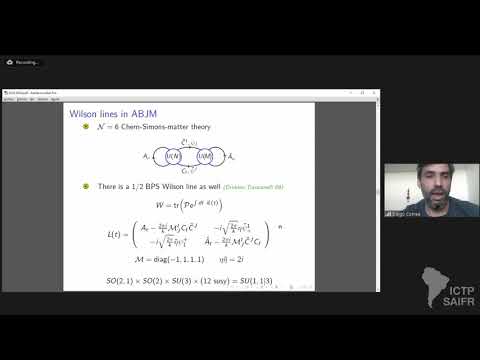 Wilson lines as 1d defects