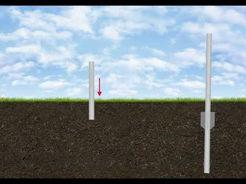 Fetra Fence Diagonal Strut Installation | Installing Metal Fencing Systems