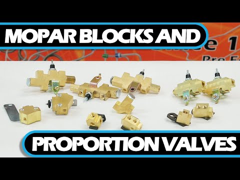 How to | Identify and Choose Mopar Distribution Blocks and Valves