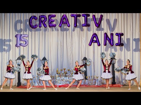 Jubileul clubului de dans "Creativ"...15 ani...Conducator Aliona Crețu...Leova 2022...