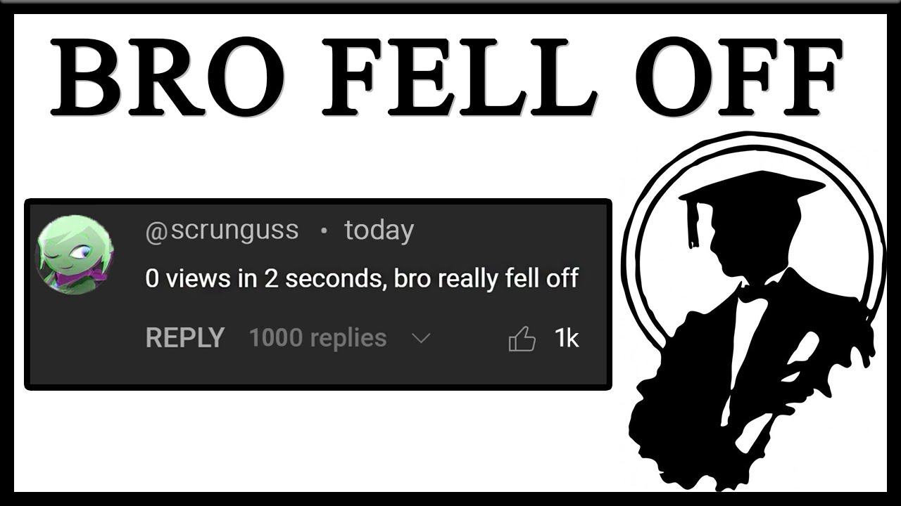 Why Do People Say ‘No views bro fell off’ In The Comments?