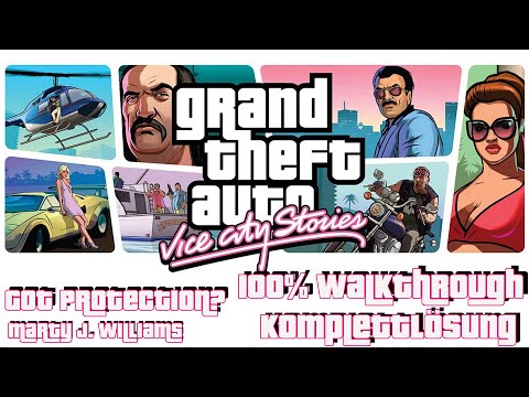 GTA: Vice City Stories (100% Walkthrough) ⭐ 14 - Got Protection? (Marty J. Williams)