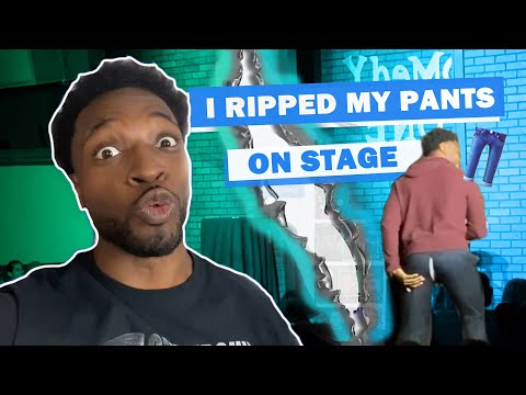 I RIPPED MY PANTS ON STAGE Y'ALL! (Stand Up) - Preacher Lawson