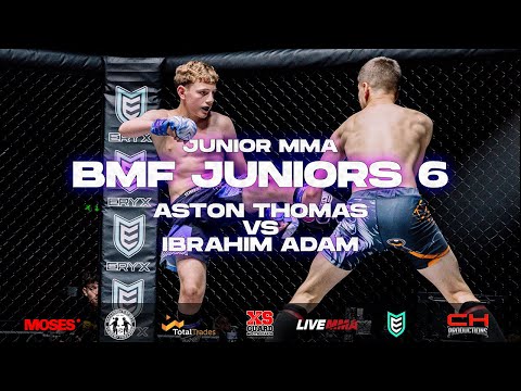 BMF Juniors 6 | Aston Thomas vs Ibrahim Adam | Junior MMA