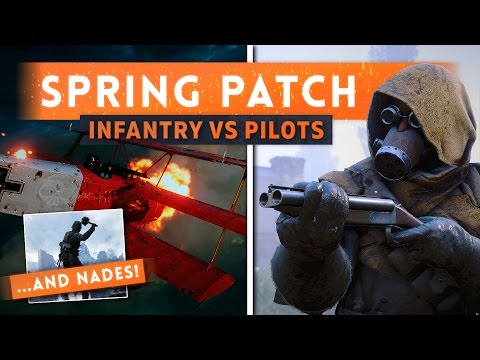 ► SPRING UPDATE IS COMING! - AA Buffs & Plane Nerfs - Battlefield 1