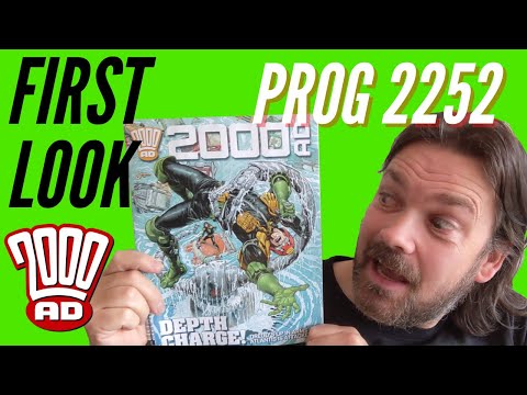 2000AD PROG 2252 FIRST LOOK - Subscriber Unbagging - Comic Book - Full Spoilers Review
