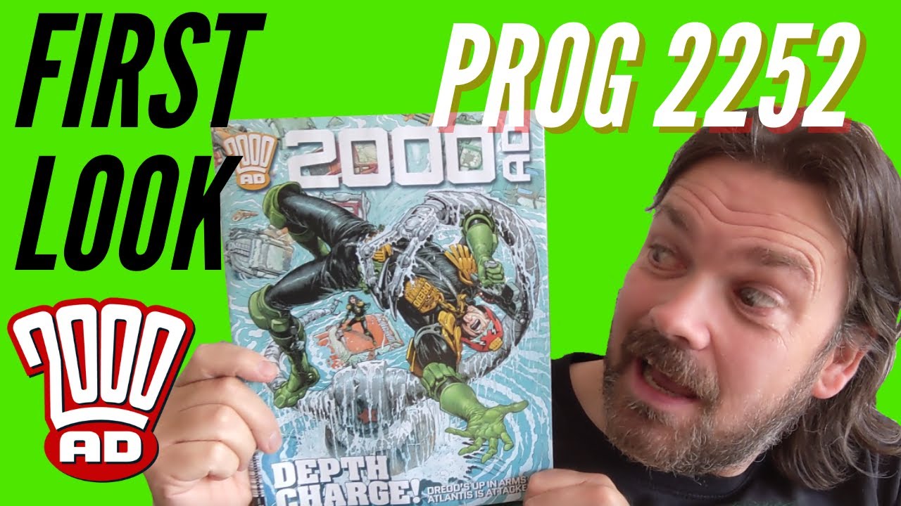 2000AD PROG 2252 FIRST LOOK - Subscriber Unbagging - Comic Book - Full Spoilers Review