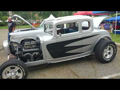 1932 DUPONT COSMIC DUST SILVER RESTO CHEVROLET 5 WINDOW COUPE NJ 'TMEWARP'