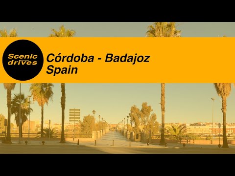 Córdoba - Badajoz, Spain - Slow TV. Scenic drives - The road trip quarterly