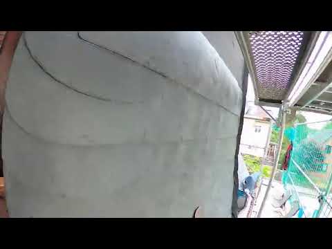 Schuppendeckung an Gaube - Live vom Schieferdach in Berlin