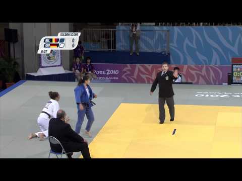 Women's Judo 78Kg - Gold and Bronze Medal Contests - Singapore 2010 Youth Games