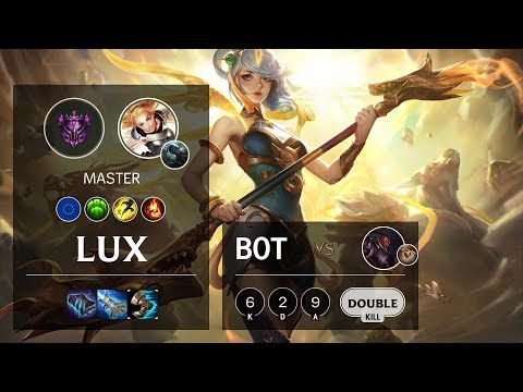 Lux Bot vs Lucian - EUW Master Patch 10.7