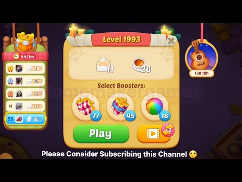 Matchington Mansion Level 1993, Level 1994, Level 1995, Level 1996 & Level 1997 - NO BOOSTER LEVELS