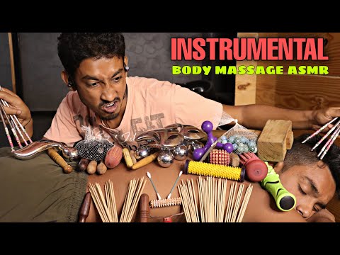 Master Of Cracks mix tools body massage with ASMR Triggers & Tingles | Loud Neck Cracking