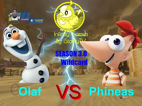 Disney Infinity Games - Season 3.0: Olaf vs. Phineas [Round 3 Wildcard Tournament]