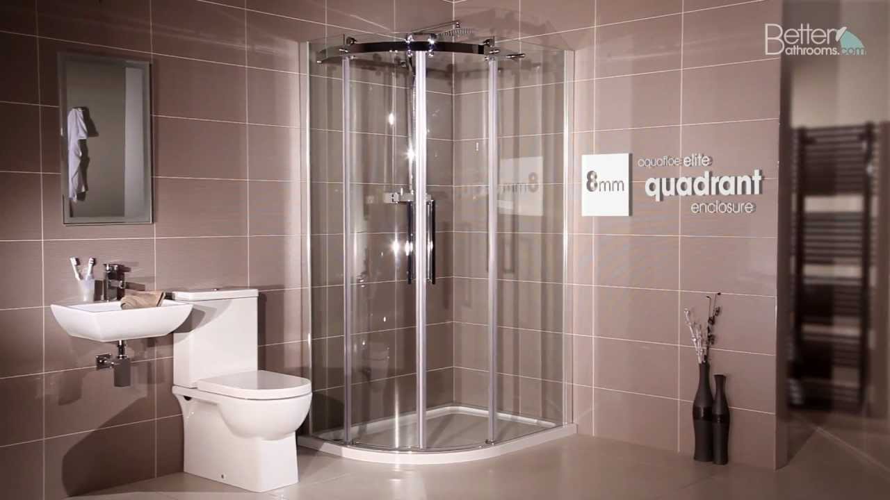 1200 x 800 Left Hand Offset Quadrant Shower Enclosure