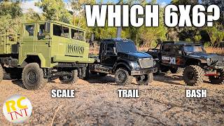 3-Way Off-Road 6X6 Round-Up!