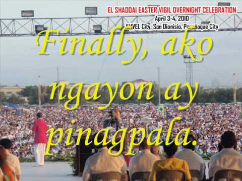 FINALLY (EL SHADDAI GOSPEL CHOIR) LYRICS