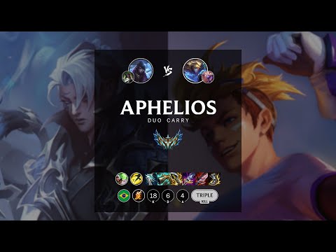 Aphelios ADC vs Ezreal - BR Challenger Patch 12.13