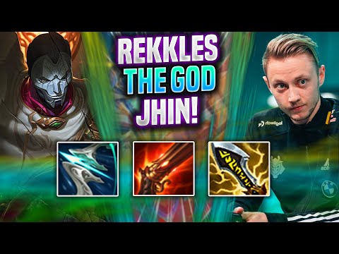 REKKLES IS A GOD WITH JHIN! - KC Rekkles Plays Jhin ADC vs Aphelios! | Season 2022
