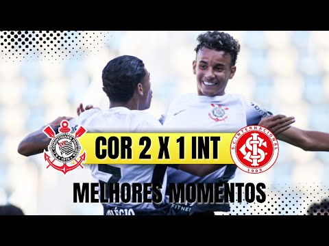 GUI AMORIM'S GREAT GOAL! Corinthians 2 x 1 Internacional - Highlights - Brazilian Under-17 Champi...